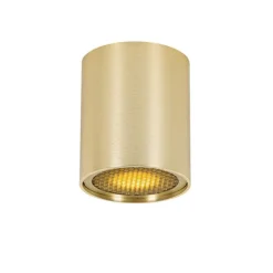 QAZQA Design-Aufbaustrahler Gold GU10 50mm - Tubo Honey