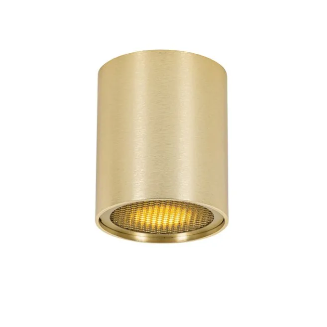 QAZQA Design-Aufbaustrahler Gold GU10 50mm - Tubo Honey