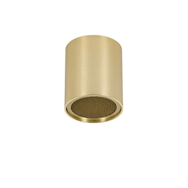 QAZQA Design-Aufbaustrahler Gold GU10 50mm - Tubo Honey