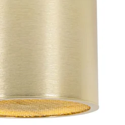 QAZQA Design-Aufbaustrahler Gold GU10 111mm - Impact Honey