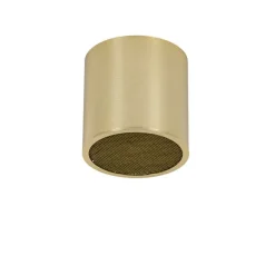 QAZQA Design-Aufbaustrahler Gold GU10 111mm - Impact Honey