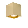 QAZQA Design-Aufbaustrahler Gold GU10 50mm - Qubo