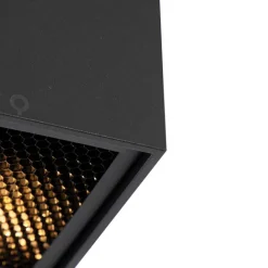 QAZQA Design-Aufbaustrahler schwarz GU10 50mm - Qubo Honey