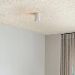 QAZQA Design-Aufbaustrahler weiß GU10 50mm - Tubo Honey