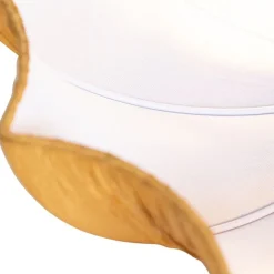 Kinder QAZQA Design-Deckenlampe Gold Silk 52 cm 3-flammig - Plu