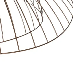 QAZQA Design-Hängelampe Bronze 45 cm - Pua