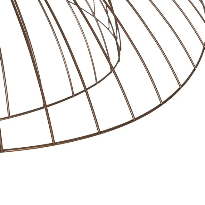 QAZQA Design-Hängelampe Bronze 45 cm - Pua