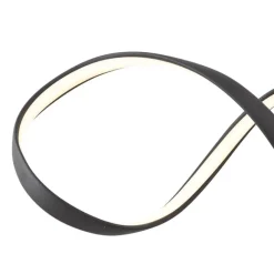 QAZQA Design-Hängelampe schwarz 100 cm inkl. LED 3-Stufen-Dimmbar – Wokkel