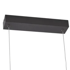 QAZQA Design-Hängelampe schwarz 100 cm inkl. LED 3-Stufen-Dimmbar – Wokkel