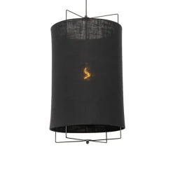 QAZQA Design-Hängelampe schwarz - Rich