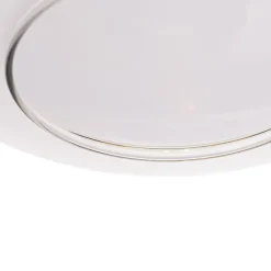 QAZQA Design-Hängelampe schwarz mit Gold und Rauchglas 4-flammig - Kyan