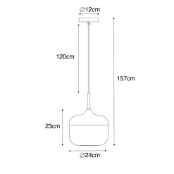 QAZQA Design-Hängelampe schwarz mit Gold und Rauchglas – Kyan