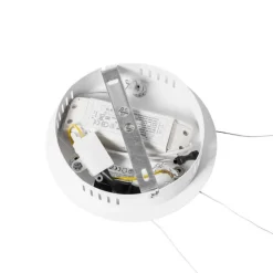 QAZQA Design-Hängelampe weiß 60 cm inkl. LED 3-stufig dimmbar - Anello