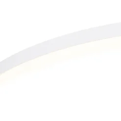 QAZQA Design-Hängelampe weiß 80 cm inkl. LED 3-stufig dimmbar - Anello