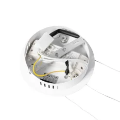 QAZQA Design-Hängelampe weiß 40 cm inkl. LED 3-stufig dimmbar - Anello