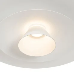 QAZQA Design-Hängelampe weiß inkl. LED 3-stufig dimmbar - Pauline