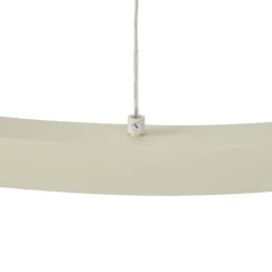 QAZQA Design-Hängeleuchte Beige 60cm inkl. LED 3-Stufen-Dimmbar - Girello