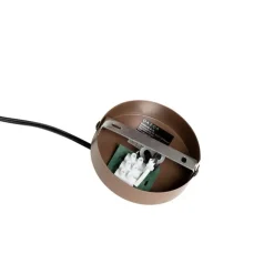 QAZQA Design-Hängeleuchte Dunkelbronze mit doppeltem Schirm - Pua