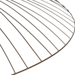 QAZQA Design-Hängeleuchte Dunkelbronze mit doppeltem Schirm - Pua