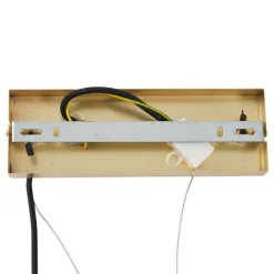 QAZQA Design-Hängeleuchte Gold mit Regenbogen-Glas 8-flammig - Uvas