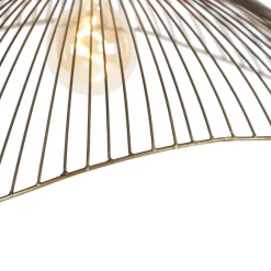 QAZQA Design-Hängeleuchte Messingdraht 64cm - Pia