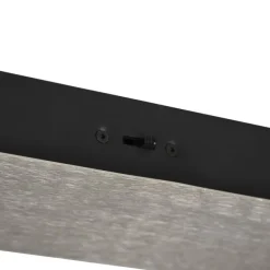 Trio Leuchten Design-Hängeleuchte schwarz mit Silber inkl. LED Dimmbar - Blaze