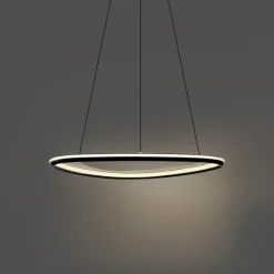 QAZQA Design-Hängeleuchte schwarz 3-Stufen-Dimmbar - Organico