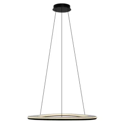 QAZQA Design-Hängeleuchte schwarz 3-Stufen-Dimmbar - Organico