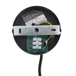 QAZQA Design-Hängeleuchte schwarz mit Regenbogen-Glas 35cm - Mallon