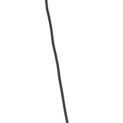 QAZQA Design-Hängeleuchte Schwarz Draht - Wire Dough