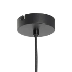 QAZQA Design-Hängeleuchte Schwarz Draht 39cm - Johanna