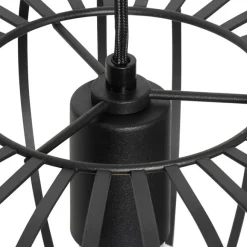 QAZQA Design-Hängeleuchte Schwarz Draht 39cm - Johanna