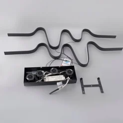 Paul Neuhaus Design-Hängeleuchte schwarz inkl. dimmbarer LED Easylift - Altitude