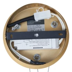 QAZQA Design-Pendelleuchte Gold und Transparent 3-Stufen-Dimmbar - Scacrylic