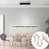 Paul Neuhaus Design-Pendelleuchte Schwarz inkl. dimmbarer LED 3-Stufen Easylift - Nele