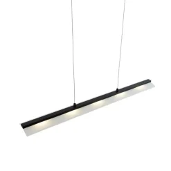 Paul Neuhaus Design-Pendelleuchte Schwarz inkl. dimmbarer LED 3-Stufen Easylift - Nele