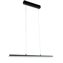 Paul Neuhaus Design-Pendelleuchte Schwarz inkl. dimmbarer LED 3-Stufen Easylift - Nele
