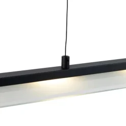 Paul Neuhaus Design-Pendelleuchte Schwarz inkl. dimmbarer LED 3-Stufen Easylift - Nele