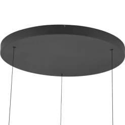 QAZQA Design-Pendelleuchte schwarz 3-Stufen-Dimmbar - Titmus