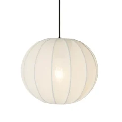 Kinder QAZQA Design-Pendelleuchte weiß Seide 30 cm 3-Licht - Plu