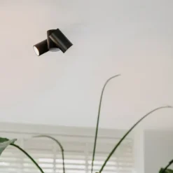 QAZQA Design-Spot schwarz 2-flammig verstellbar - Michael