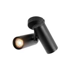 QAZQA Designspot schwarz 2-flammig - Scopio Honey