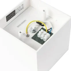 QAZQA Design-Spot weiß quadratisch - Box