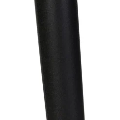 QAZQA Design-Stiftspot schwarz inkl. LED und Dimmer IP55 Solar - Fiorina