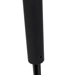 QAZQA Design-Stiftspot schwarz inkl. LED und Dimmer IP55 Solar - Fiorina