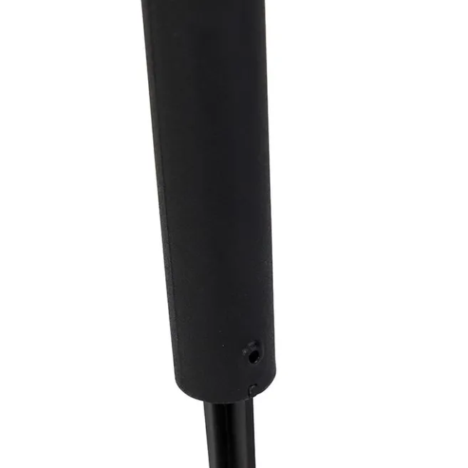 QAZQA Design-Stiftspot schwarz inkl. LED und Dimmer IP55 Solar - Fiorina