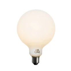 LUEDD Dimmbare E27 LED-Glühbirne Opal G125 5W 450lm 2700K