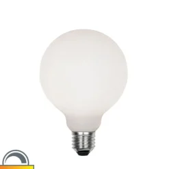 LUEDD E27 dimmbar in Kelvin LED-Lampe G95 Milchglas 4W 430 lm 2200-4000K