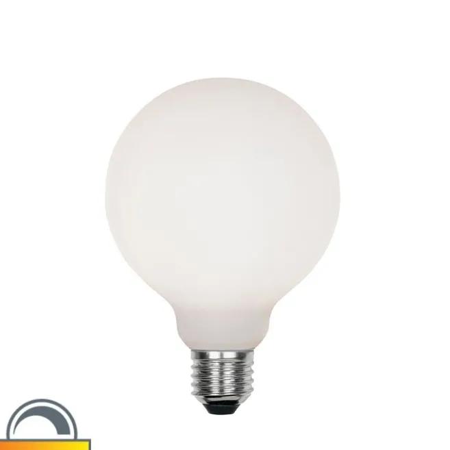 LUEDD E27 dimmbar in Kelvin LED-Lampe G95 Milchglas 4W 430 lm 2200-4000K