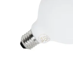 LUEDD E27 dimmbar in Kelvin LED-Lampe G95 Milchglas 4W 430 lm 2200-4000K